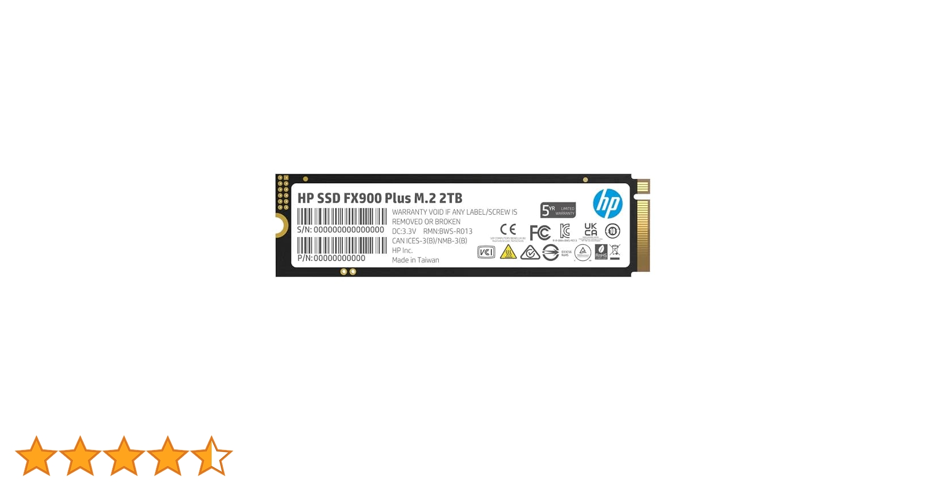 Amazon | HP FX900 Pro NVMe Gen 4 ゲーミング SSD - PCIe 4.0